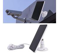 Kivivaka Panneau solaire monocristallin 4 W pour caméras Arlo Sortie 5 V avec câble de 3 mètres Blanc