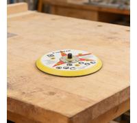 Kivivaka Patin de ponçage à 6 trous pour ponceuse orbitale double aléatoire | Roue de polissage durable pour le travail du bois, le meulage du métal et les tâches de détail