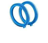 Kivivaka Pneus de rechange avant et arrière avec super bosse pour nettoyeur de piscine Hayward Poolvergnuegen 2 x 4 x en caoutchouc robuste