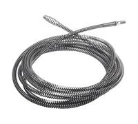 Kivivaka Serpent d'évacuation flexible en acier au manganèse 5 m avec | Outil de dragage à ressort pour perceuse électrique, nettoyeur de tuyaux professionnel pour cuisine et salle de bain
