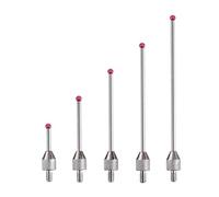 Kivivaka Sonde filetée en acier M25 avec indicateur de test, micromètre, jauge d'usure, tige d'extension 001 mm