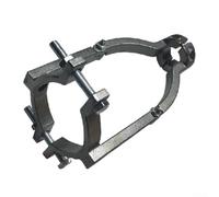 Kivivaka Support de burin à mortaiser carré en acier pour perceuse manuelle | Construction en métal, maintient le ciseau serré, empêche l'errance, idéal pour les bords et les surfaces rondes