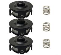 Kivivaka Tête de débroussailleuse compatible avec Tap&Go 195858-1 196146-9, bobine de rechange pour fil en nylon DUR141 DUR181Z DUR140, 8,2 m (3 pièces)