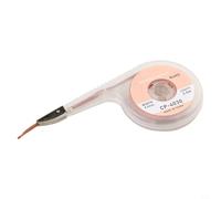 Kivivaka Tresse à dessouder 3,5 mm x fil de cuivre pour enlever la soudure en toute sécurité dans la réparation de téléphone portable (4 mm)