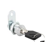 Kivivaka Verrou à came sécurisé en alliage de zinc avec 7 boules en laiton | Rotation, pour serrure d'armoire durable pour le stockage électrique de jeu, complet avec clés, écrous et rondelles