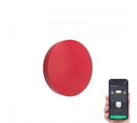 Kivivaka ZigBee Bouton intelligent pour télécommande Tuya Ecosystem | Gâchette simple double clic pour lumières rouge