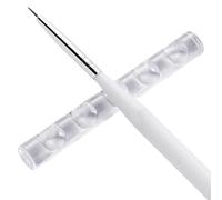 kivrimlarv Brush Holder - 5-Grids Gel Pen Stand for DIY Manicure | Organizer for Holding Carving, Drawing, and Art Brushes, Pens, and Tools for Home or Salon Use