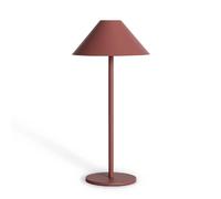 LEDKIA LIGHTING - Lampe à Poser LED 3W Portable | Batterie Rechargeable USB-C | Éclairage 240 lm | Design Moderne Prisme | Pour Salon, Chambre, Cuisine, Terre Cuite, Métal