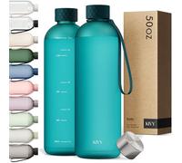 KIVY Gourde Tritan 1,5 L - Étanche & Compatible Eau Pétillante - Pour Sport, Gym, École & Bureau - Gourde Sport - Bouteille d’Eau 1 ,5L - Lavable au Lave-Vaisselle - Sans BPA - Vert