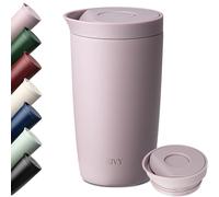 KIVY Mug Isotherme 350ml [GOBELET CAFÉ À EMPORTER] - Tasse Thermique pour Café et Thé - Étanche et Lavable au Lave-Vaisselle - Pour Boissons Chaudes et Froides - Mug Acier Inoxydable - Violet
