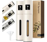 KIVY Vaporisateur d'huile [2 x 100 ml] - Flacon pulvérisateur d'huile avec tête de pulvérisation précise - Vaporisateur d'huile - Vaporisateur d'huile - Vaporisateur d'huile - Vaporisateur d'huile de