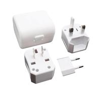 Kixolazr Adaptateur de Voyage - Prolongateur de Prise Secteur | Adaptateur International Portable pour Multi-Appareils Téléphone Ordinateur de Voyage