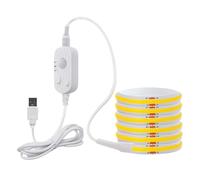 Kixolazr Ruban LED À Détecteur De Mouvement Intérieur,91 cm 5V Lampe à Détection Automatique,Bande LED pour Placard Activée par Mouvement - Pour Escalier Sous-sol Chambre Chevet Armoire Placard