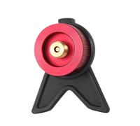 KIXZSAZ Adaptateur extérieur pour cartouche de gaz propane, compatible réchaud de camping, facile à transporter, facile, support de tête, petit réservoir.