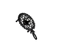 KIXZSAZ Somptueux chauffe-théière en fonte, support pour bougie chauffe-plat, robuste et élégant, cadeau décoratif pour terrasse jardin, Modèle A