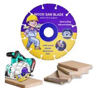 Kizaten Disque à Tronçonner,230 mm Disque à Tronçonner Carbide Multi Wheel,Disque a Tronconner Bois pour Meuleuse d'Angle Pour Planches,Caoutchouc,Contreplaqué,Clous en Acier