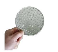 KJBDQQH Grille Barbecue Filet de Barbecue en Acier Inoxydable 13-40.5cm, Grille filtrante Ronde métal, Camping Pique-Nique, Accessoires Cuisine, Support Alimentaire pour Barbecues | 27cm