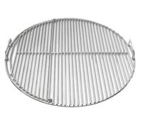 KJBDQQH Grille Barbecue Grille de Gril à Charbon Bois en Acier Inoxydable 304, for bouilloires 22 Pouces, Rotation EasySpin, Ouverture charnière, Parfaite for la Cuisson 2 Zones pour Barbecues
