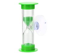 KJDKNC Sablier pour se brosser les dents - 2 minutes - Minuteur - Sablier pour enfants - Cadeau - Décoration de la maison - Vert, Jaune, Bleu, Orange