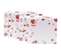 KJHBV Bloc-notes Adhésifs Créatifs Motif Floral pour Rappels et Notes sur Tableau Noir 8 Carnets de Papier Pratique, 640 Feuilles pour Bureau et École