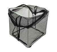 KJHBV Boîte de Filtration pour Bassin Pompe, Cage Maille 7 Pouces Noire | Plastique Polyester, Anti-colmatage, Usage Extérieur pour Filtration de Jardin