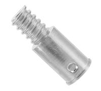 KJHBV Embout à Vis de Rechange Installation Facile et Fiable 19mm en Alliage D'aluminium Rivet pour Manche à Balai Adapté pour Usage Domestique