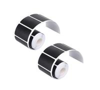KJHBV Étiquettes Autocollantes pour Tableau Noir 6x4cm Lot de 2 Rouleaux 150 Pièces Étanches pour Bocaux et Bouteilles la Cuisine Adhésif Pvc