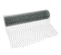 KJHBV Grillage à Poules Robuste Vert Hexagonal en Fil Galvanisé | Treillis Métallique pour Jardin, Clôture Extérieure Protectrice, Filet pour Poules et Bétail