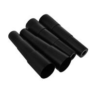 KJHBV Housse de Siège de Bureau Prolongation Durée de Vie à Vérin à Gaz en Plastique Noir 4pcs Facile à Installer pour Chaise de Bureau et Maison