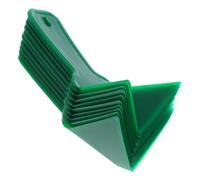 KJHBV Lot de 10 Outils D'angle en Plastique pour Cloisons Sèches, Truelle D'angle Extérieur Pratique Travaux de Finition à Domicile