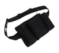 KJHBV Paquet Banane en Tissu Oxford Noir Léger et Protecteur pour Rangement de Flacons D'huile de Massage, Design Moderne pour Usage Professionnel en Spa