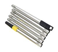 KJHBV Perche Pratique Télescopique Acier pour Inoxydable les Peinture en 1,7m, Manche Amovible Rallonge pour Atteindre et Nettoyer Facilement Hauteurs
