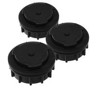 KJHBV Pièces de Bouchon de Poubelle 660l Lot de 3 Bouchons en Plastique Anti-fuite pour Poubelle Extérieure Adaptés à Usage Extérieur et Entretien Simple