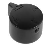 KJHBV Poignée de Robinet en Alliage de Zinc de Noire Mate 4 Positions Contrôle du Débit D'eau et Pression Réglable pour Salle de Bain