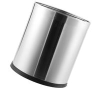 KJHBV Poubelle Double en Acier Inoxydable sans Couvercle, Design Moderne pour Bureau et Maison, Capacité Optimale Structure Solide et Facile à Nettoyer