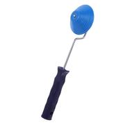 KJHBV Rouleau à Texture Relief Bleu 26mm pour Lignes Nettes et Décor | Caoutchouc et Métal, Poignée Ergonomique, Application DIY sans Effort, Bureau et Salon, Style Moderne