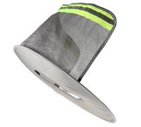 KJHBV Sandales Femme été Légères Protection Solaire Réfléchissante et Pare-Soleil pour Casque de Chantier, Accessoire Polyester Respirant Adapté Travail en Extérieur