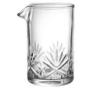 KJHBV Verre à Cocktail à Mélanger 700ml en Verre, Bec Verseur | Cristal, Forme Ronde, Bord Lisse, Placement Stable, Anti-débordement, pour Bar et Boissons Remuées