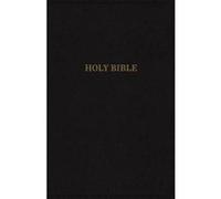 KJV, Deluxe Reference Bible, Super Giant Print, Imitation Leather, Black, Red Le 9780785215660 G