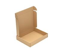 KK Verpackungen boîtes pliantes 500 x 400 x 90 mm marron simple paroi (dimensions extérieures 526 x 410 x 96 mm) | 5 pièces, cartons d'expédition adaptés à l'expédition (KK218)