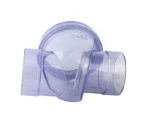 KKPLZZ Clapet Anti-retour en PVC, Prévention du Reflux à Sens Unique en | Clapet Anti-retour, PVC, Antirouille, Tuyaux de Cuisine et de Toilettes, compatibilité avec les égouts, Contrôle des