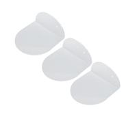 KKPLZZ Lot de 3 étagères Flottantes en Acrylique pour Haut-Parleur Mural, Présentoir Mural étanche avec Look Minimaliste Moderne pour Appareil Photo de bébé, Petit Réveil, Objets (Transparente)