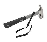 KKPLZZ Marteau de Camping, Outil Multifonction en Acier à Haute Teneur en Carbone avec Conception D'angle de Crochet pour Piquets de Tente, Extracteur de Clous, Camping en Plein A
