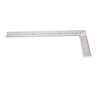 KKPLZZ Règle en Alliage D'aluminium de 30 Cm, Règle à Bord Droit à Angle Droit Usinée avec Précision avec échelle Claire, pour la Mesure du Travail du Bois et le Marquage Assistant (Standard)
