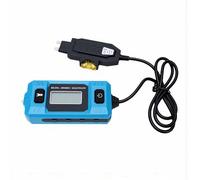 KKPLZZ Testeur de Courant de Fusible, Détecteur de Courant Automobile avec Rétroéclairage LCD Lampe de Poche LED pour le Diagnostic de Circuit de Camion de Voiture