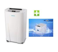 KLAISER - PACK Energy AGX140 14000 Btu / 4100W Climatiseur Mobile Reversible - Machine à glaçons MG42 18KG/JOUR