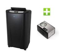 KLAISER-PACK Energy AGX140 14000 Btu/4100W Climatiseur Mobile Reversible +Turbine à Glaces W41 Puissance 150W -Livre de 62 Recettes