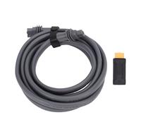 Klanata Câble d'extension XT60 de 2 m (6,56 pi), câble Ethernet étanche IP68 avec Adaptateur mâle-Femelle, cuivre étamé 12 AWG pour Usage extérieur
