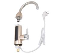 Klanata Robinet de chauffage électrique 3000 W, robinet d'eau chaude instantanée sans réservoir pour salle de bain et cuisine, chauffage rapide en 3 secondes, affichage numérique
