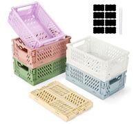 Klapbox, coffret pliable, boîte de rangement (15 x 10 x 5,8 cm), boîtes de rangement empilables